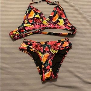 Sparkly fruit swimsuit bikini